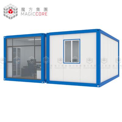 China Custom Luxury Light Weight Steel Detachable Container House Prefabricated 20 Ft 40 Ft en venta