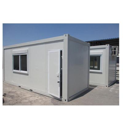 China Low cost prefab home modular kit 20ft prefab detachable container house made in china for sale