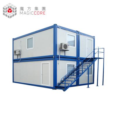 Chine Factory Custom 20ft Labor Modular Container House Kuching Sandwich Panel Prefab Home à vendre