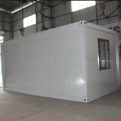 Chine Custom 40 Ft Malaysia Assemble Flat Pack Container House Sandwich Panel 20ft Pre-Fab Container Homes à vendre