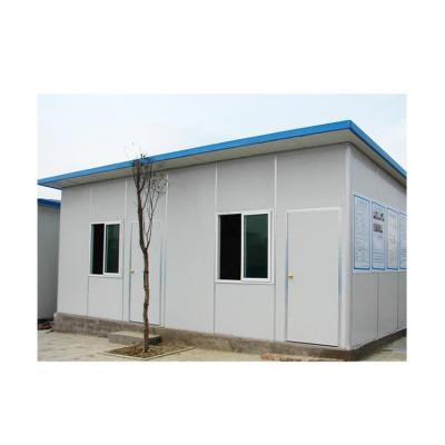 Κίνα Flat Pack Prefabricated Steel Homes Sandwich Wall Panel Work Shop Single Room προς πώληση