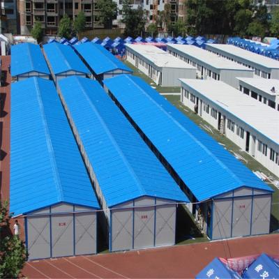 China Light Steel Frame Prefabricated Steel Homes K Type Prefab House Labor Camp for sale