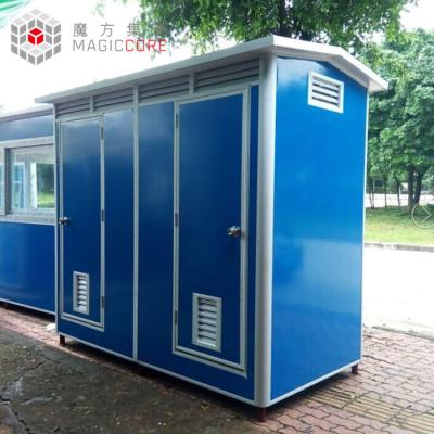 중국 Luxury 20ft Portable Mobile Toilet Public PVC Window 판매용