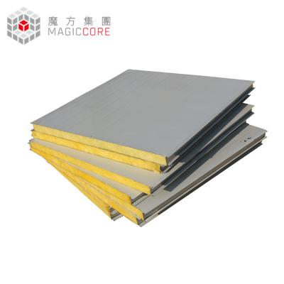 Chine Factory Glass wool insulation EPS Sandwich Panel partition wall panel à vendre