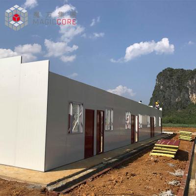 Κίνα Steel structure building red roof style prefabricated homes cheap prefab house προς πώληση