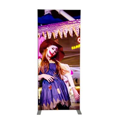 China Factory price luxury wholesale outdoor led black frame advertising aluminum light box for sale