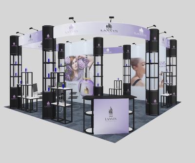 China Luxury Portable 3x6 Exhibition Display Stand Trade Show Booth Other Trade Show Equipment for sale