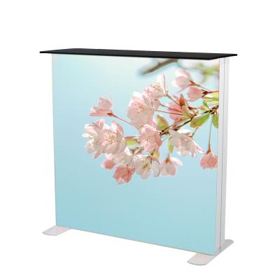 China Factory direct advertising light boxes promotion booth counter luxury table for sale