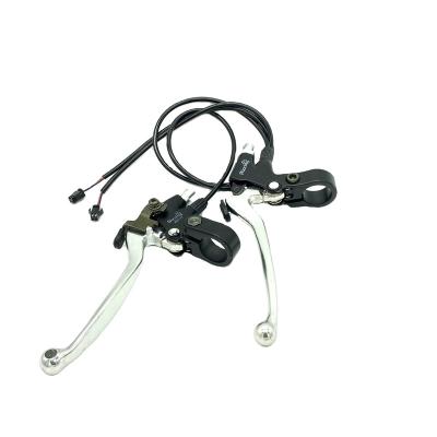 China Brake Wuxing Electric Bike Electric Tricycle Scooter Parts Parking Device Cut Out Hand Brake Lever for sale