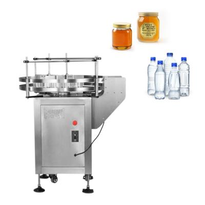 China Round Food Accumulation Table The Jar Bottle Turntable Sorter for sale