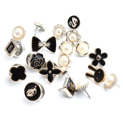 China Metal Button Detachable Anti-Going Sustainable Fit For Shirt Decorative Pearl Button for sale