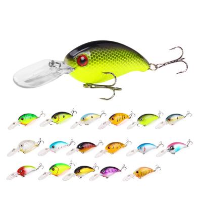 China White Bass Square Deep Diving Bill Mini Crankbait Unpainted Deep Lipless ABS PESCA 10G Masks Squarebill Lure for sale