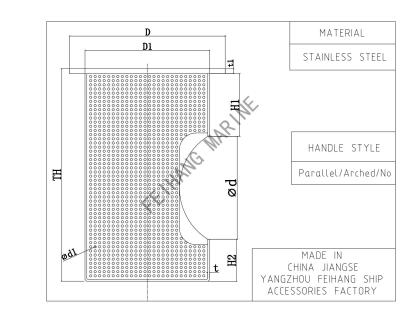 中国 Replace A New Stainless Steel Sea Chest Filter In The Old Seawater Strainers Housing 販売のため