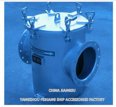 China Simplex Sea Water Strainer Housing Model AS250 CB/T497-1994 Carbon Steel Body With Variable Stainless Steel Filter à venda