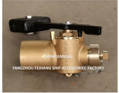 China FH50 Cb/T3778-1999 Sounding Cock- Bronze Self-Closing Valve Threaded Ends With Weight Lever for sale