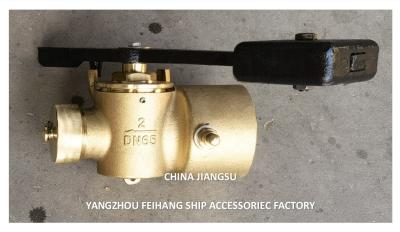 Chine Feihang Model FH50 Cb/T3778-1999 Sounding Cock-Sounding Bronze Self-Closing Valve Threaded Ends à vendre