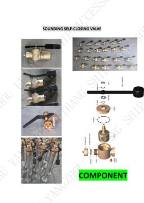 Cina BRONZE SDUNDING SELF CLOSING VALVE SELF CLOSING SUNDING THREADED ENDS in vendita