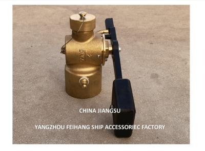 Chine FH65 Cb/T3778-1999 Sounding Cock-Sounding Bronze Self-Closing Valve Threaded Ends à vendre