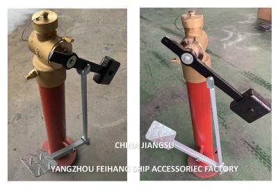 China CB/T3778-1999 Self-Closing Cock With Foot Pedal  For Sounding Pipe Threaded Ends Withbrinze Weighted Lver zu verkaufen