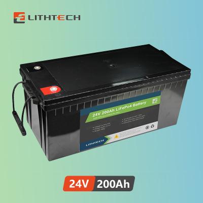 China OEM Cheap Battery Lithtech Motorhome Lifepo4 12v 24v 36v 48v Auto Rechargeable Lithium Ion Batteries for sale