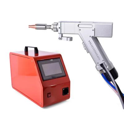 China Hotels 1500w 2000w 4mm Stainless Steel Cardboard Aluminum Steel Handled Laser Welder Fiber Laser Welding Machine for sale