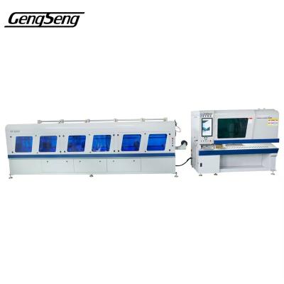 China Industrial CNC Laser Automated Loading Automatic Cutting Machine for Pipe and Tube with Automatic Loading and Feeding for sale