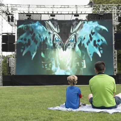 China Lease 500 x1000mm Video Wall P2.976 P3.91 MM Church Led Screen Split Screen Smart Outdoor Led Display Led Indoor SDK 2 Years 1/16 Battery for sale