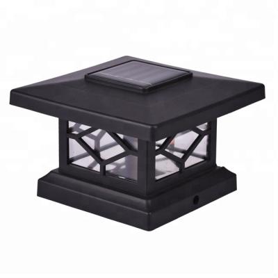 China LOYAL Solar Powered Solar Cap Light Easily Assembled Good Quality Solar Panel LED Garden Road Park Fence Railing Post For Garden for sale