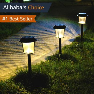 China Garden Solar Power Lamp Ip44 Led Park Outdoor Garden Path Solar Christmas Light Pathway Waterproof for sale