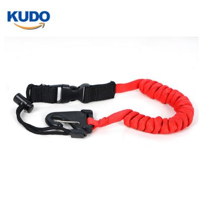 China Surfboard Sporting Wholesale High Quality Bungee Surf Paddle Leash Kayak Canoe Fishing Rod Coil Holder for sale