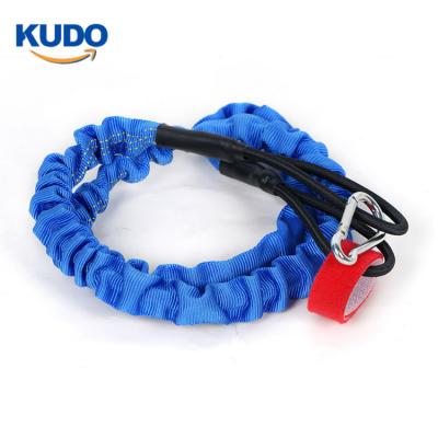 China Sporty Adjustable Hot Selling Surfboard Safe Extendable Paddle Leash For Kayaking Fishing Diving Hunting for sale