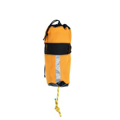 China Maritime Safety PP Material High Strength Easy Rescue Rope Throw Bag With 20M for sale