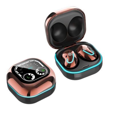 China In-Ear Factory Sale S6 Mini BT LED Wireless Earphone Headsets Genuine SE Power Smart Display With Metal Charging Case for sale