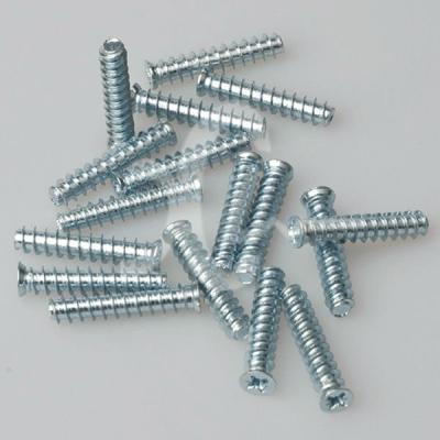 China euro screw XL-FE08 XL-FE08 long full thread euro flat head pozi screw for sale