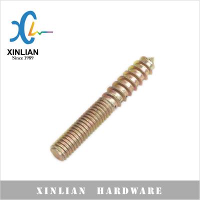 China WOOD TO METAL FINGERS SCREW Furniture Fixing Screw Bolts M6/M8/M10 Thread XL-F20 for sale