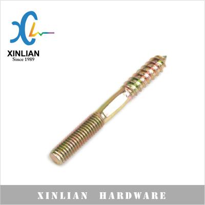 China Middle finger screw /hanger bolt /double thread head screw hex, with Torx drive XL-B20 for sale