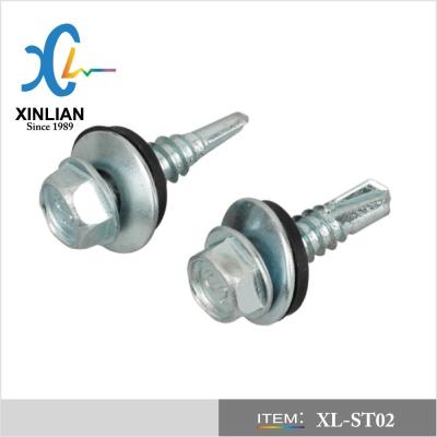 China High quality general industry tek screws with EPDM rubber seal for sale