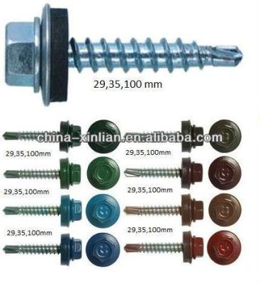 China C1022 Self Drilling Capping Screw Baking Finish DIN7504 for sale