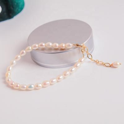 China Fashion graceful free sample Haiyang length size baby bead bracelets diy customized natural bracelets with freshwater pearls for sale