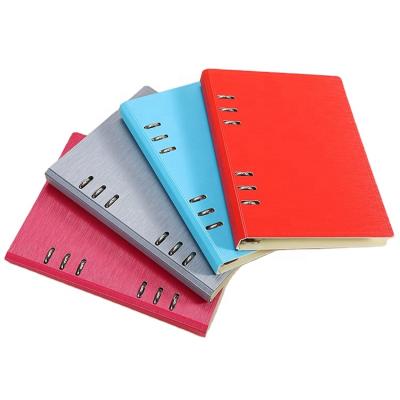 China Custom High End 6 Holes Waterproof Ring Binder Diary Notebook for sale