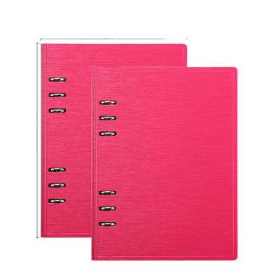 China Factory Supply Waterproof Hard Cover Refillable Cases A5 Ring Binder Pocket Notebook for sale