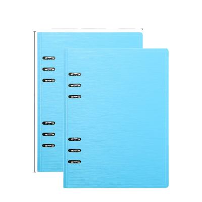 China Custom PP Hardcover Waterproof Candy Spiral Notebook with Horizontal Line for sale