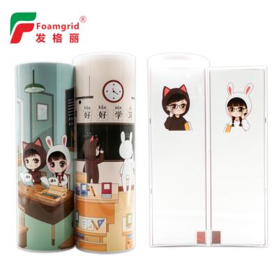 China Multifunctional Calculator Pencil Case With Cylindrical Calculator Pencil Case for sale