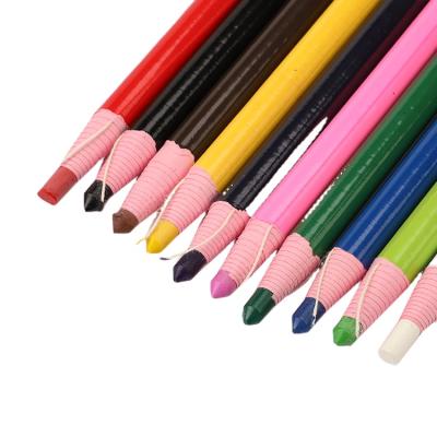 China Write Smoothly 12 Colors Markers For Metal Glass Fabric China Graphic Peel Off Grease Crayon for sale