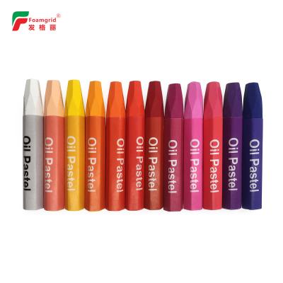 China Smoothly Write Hexagonal Design Oil Pastel Set contains rich colors art oil pastels for artists of all ages for sale