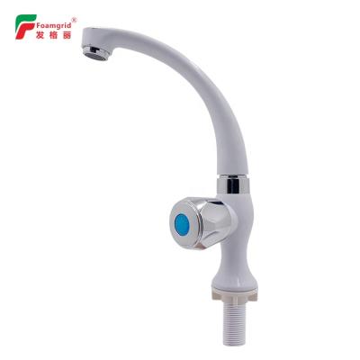 China Thermostatic Faucets Hot Selling Stainless Steel Pull Down ABS Short/Long Wall Mounted Chrome Plated Kitchen Faucet Plastic Water Faucet for sale