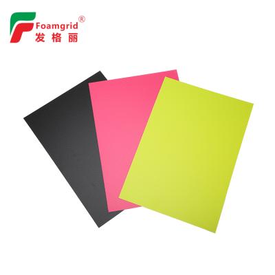 China Stationery And Industry Colorful Recycled And Harmless Foam Plastic Sheet PP Board / Panels / Sheet for sale