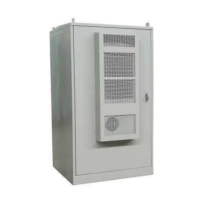 China Galvanized steel sheet or according to customer requirements outdoor built-in battery cabinet communication base station telecom cabinet IP55/IP65 rainproof battery for sale