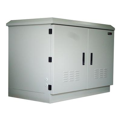 China Galvanized steel battery cabinet with fan ventilation and cooling, IP54 telecom base station power battery backup cabinet ZK-12090B for sale