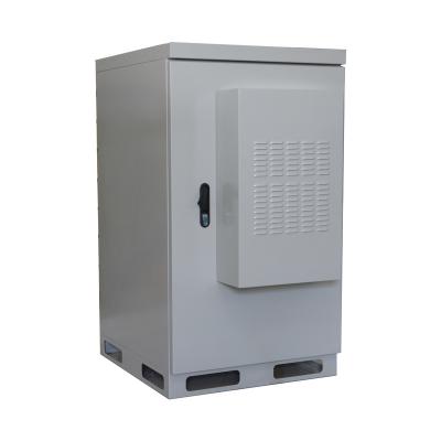 China ZK-235 Outdoor Cabinet With Air Conditioning 18U Outdoor Waterproof IP55 W650*D600*H1133 (mm) 19 Inch Telecom Cabinet Protection Level for sale